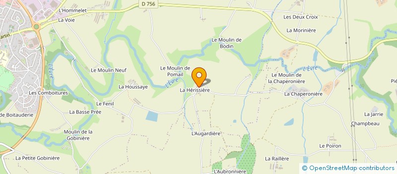 localisation de l'entreprise MONSIEUR JEAN-BAPTISTE LECHAT à MONTREVAULT-SUR-EVRE