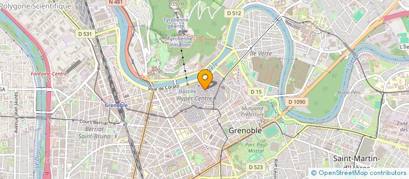 localisation de l'entreprise MONSIEUR JEAN-BAPTISTE LEGENDRE  GRENOBLE