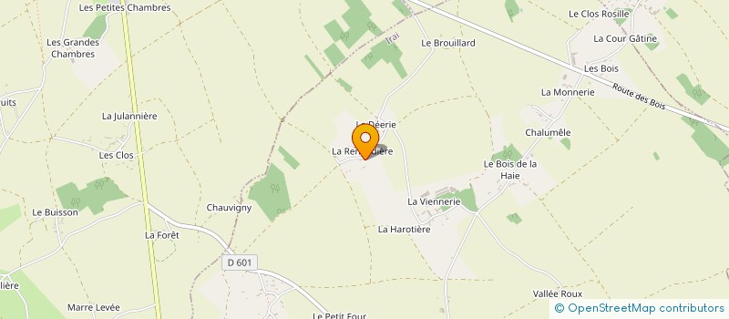 localisation de l'entreprise MONSIEUR JEAN-BAPTISTE LEGRIVES à IRAI