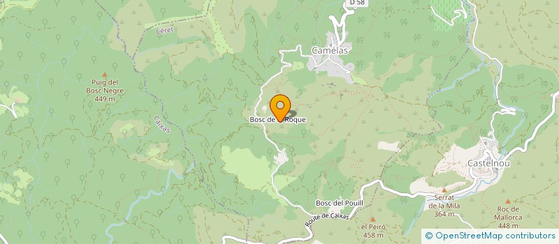 localisation de l'entreprise MONSIEUR JEAN-BAPTISTE LEONELLI  CAMELAS