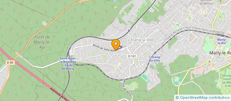 localisation de l'entreprise MONSIEUR JEAN-BAPTISTE LEPOUTRE  L'ETANG-LA-VILLE