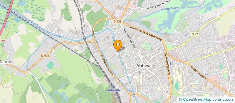 localisation de l'entreprise MONSIEUR JEAN-BAPTISTE LERICHE à ABBEVILLE