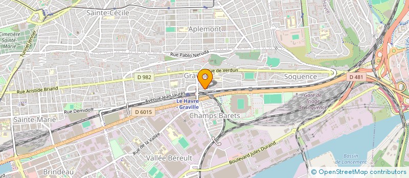 localisation de l'entreprise MONSIEUR JEAN-BAPTISTE LEROUX à LE HAVRE