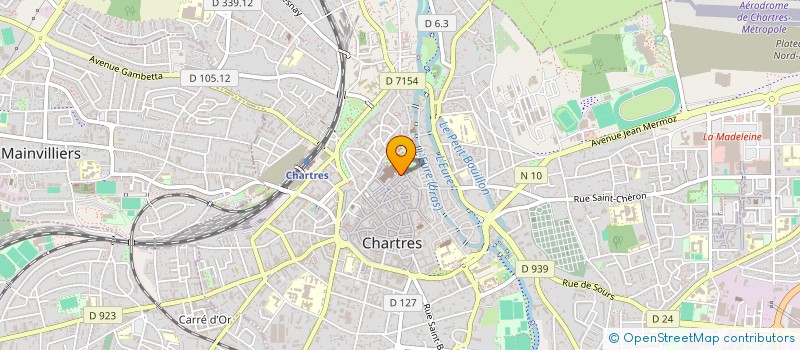localisation de l'entreprise MONSIEUR JEAN-BAPTISTE LESAGE à CHARTRES
