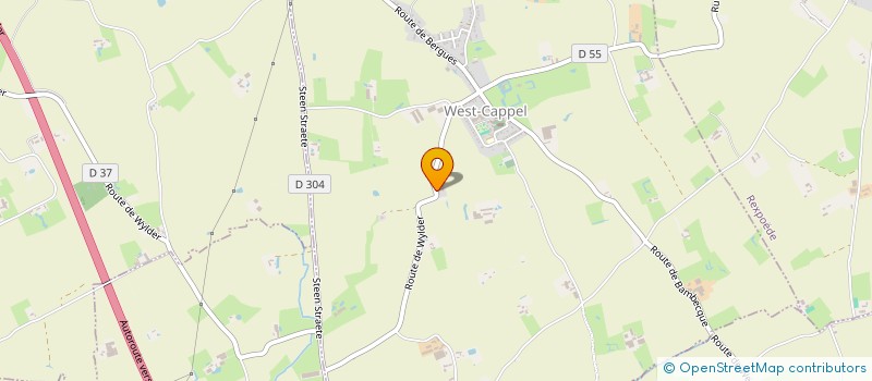 localisation de l'entreprise MONSIEUR JEAN-BAPTISTE LESAGE  WEST-CAPPEL