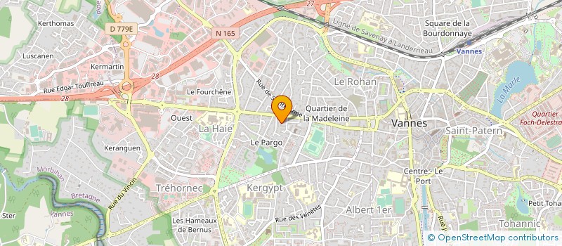 localisation de l'entreprise MONSIEUR JEAN-BAPTISTE LESCAR à VANNES