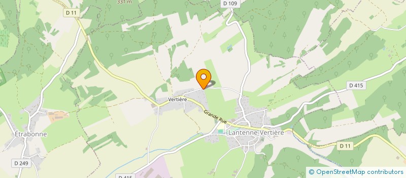 localisation de l'entreprise MONSIEUR JEAN BAPTISTE LESPAGNOL à LANTENNE-VERTIERE