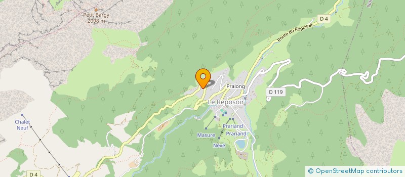 localisation de l'entreprise MONSIEUR JEAN-BAPTISTE LEVASSEUR  LE REPOSOIR