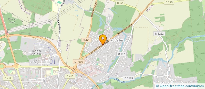 localisation de l'entreprise MONSIEUR JEAN-BAPTISTE LEVI  RUBELLES