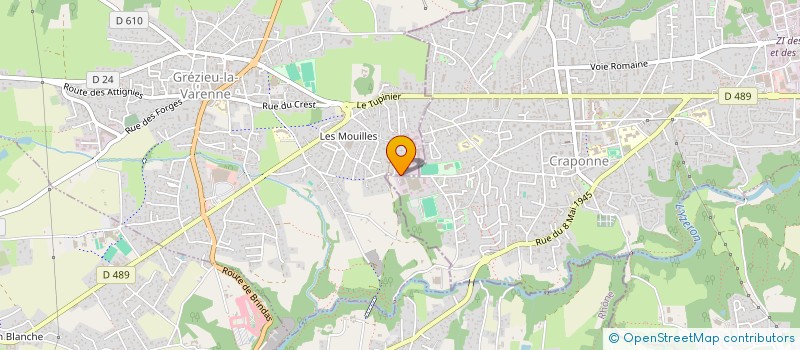 localisation de l'entreprise MONSIEUR JEAN BAPTISTE LEVIEUX à GREZIEU-LA-VARENNE