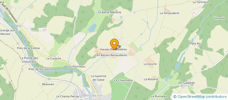 localisation de l'entreprise MONSIEUR JEAN-BAPTISTE LOIRET à BOSSAY-SUR-CLAISE