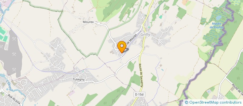 localisation de l'entreprise MONSIEUR JEAN BAPTISTE LONEY  GRILLY