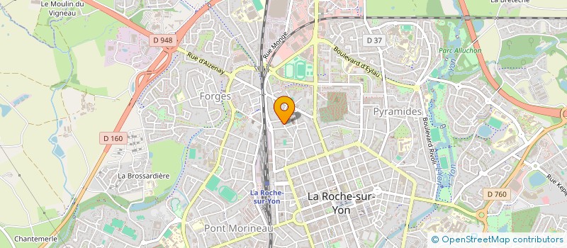 localisation de l'entreprise MONSIEUR JEAN-BAPTISTE LORIN à LA ROCHE-SUR-YON