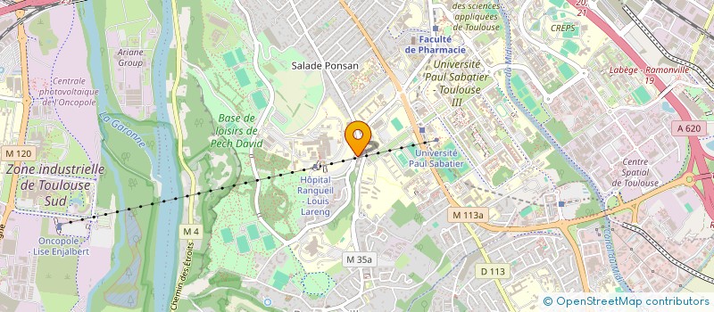 localisation de l'entreprise MONSIEUR JEAN-BAPTISTE LOUP  TOULOUSE