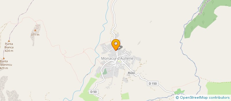 localisation de l'entreprise MONSIEUR JEAN BAPTISTE LUCCHINI à MONACIA-D AULLENE