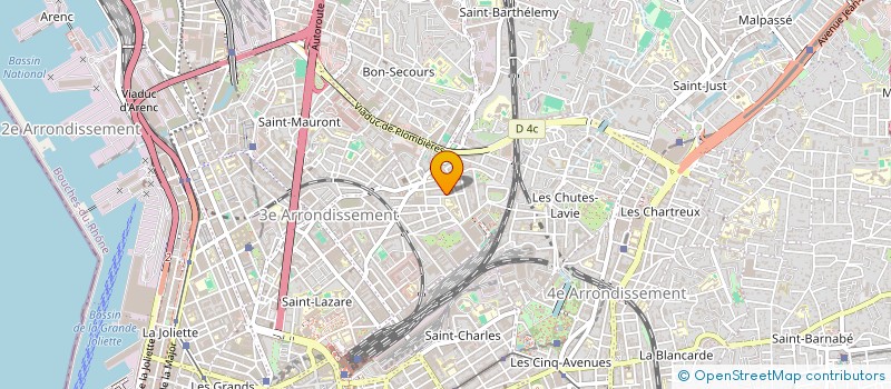 localisation de l'entreprise MONSIEUR JEAN-BAPTISTE LUNEAU à MARSEILLE