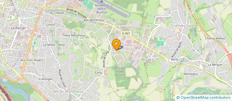 localisation de l'entreprise MONSIEUR JEAN BAPTISTE MAISONNY  VETRAZ-MONTHOUX