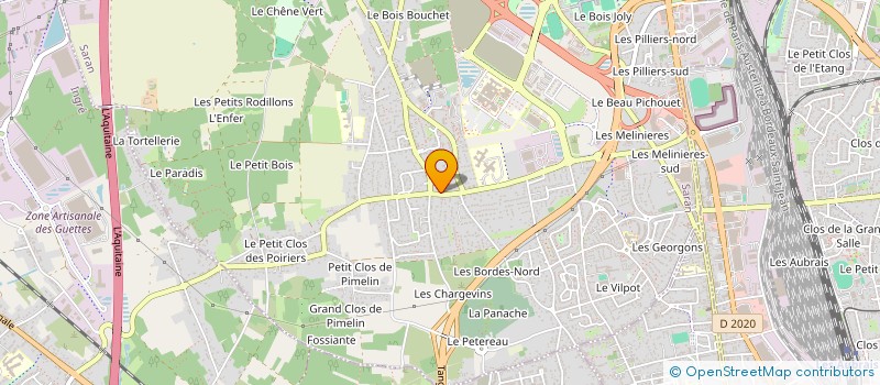 localisation de l'entreprise MONSIEUR JEAN-BAPTISTE MAKABA LUTETE à SARAN