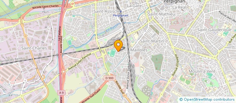 localisation de l'entreprise MONSIEUR JEAN-BAPTISTE MAR  PERPIGNAN