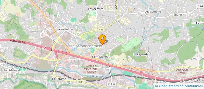 localisation de l'entreprise MONSIEUR JEAN-BAPTISTE MARCHAND  MARSEILLE