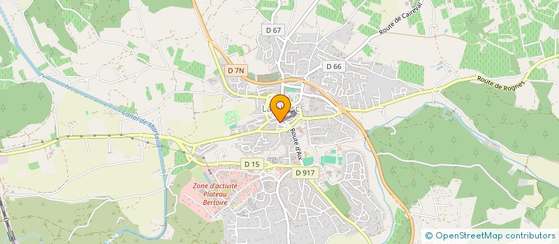 localisation de l'entreprise MONSIEUR JEAN-BAPTISTE MARIZ  LAMBESC