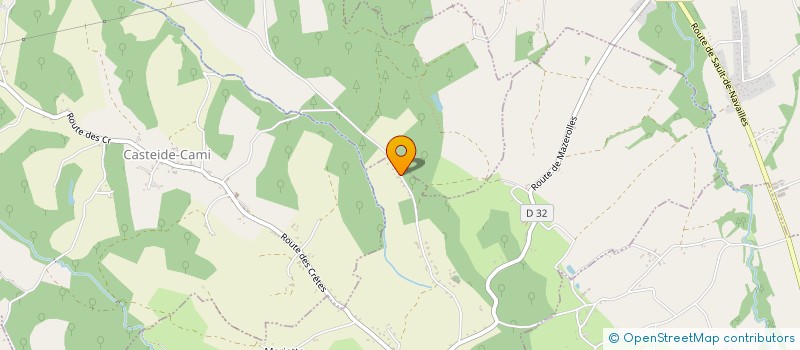 localisation de l'entreprise MONSIEUR JEAN-BAPTISTE MARQUEHOSSE  CESCAU