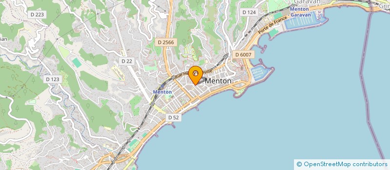 localisation de l'entreprise MONSIEUR JEAN-BAPTISTE MARTINI à MENTON