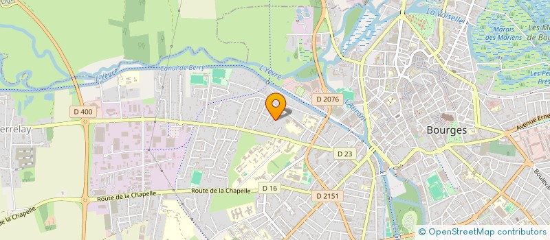 localisation de l'entreprise MONSIEUR JEAN-BAPTISTE MARY  BOURGES