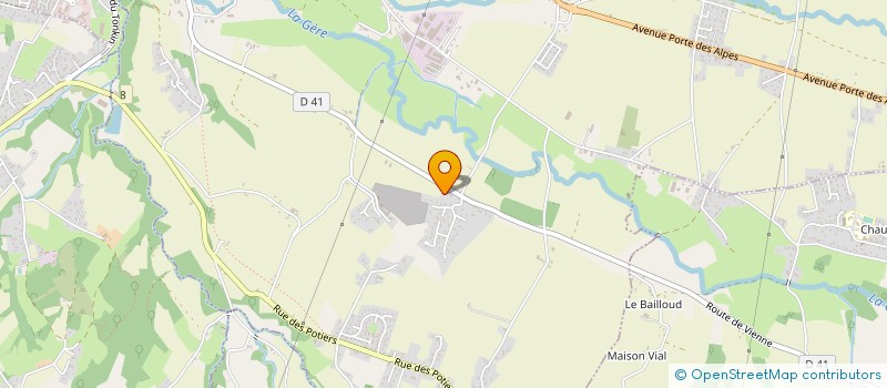 localisation de l'entreprise MONSIEUR JEAN BAPTISTE MASSARDIER  ESTRABLIN