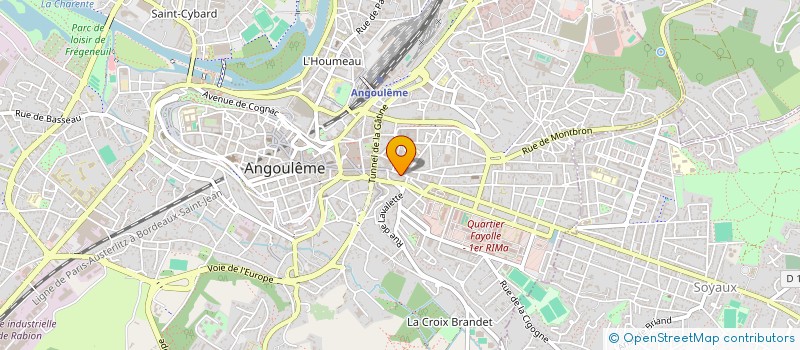 localisation de l'entreprise MONSIEUR JEAN-BAPTISTE MATTEI à ANGOULEME