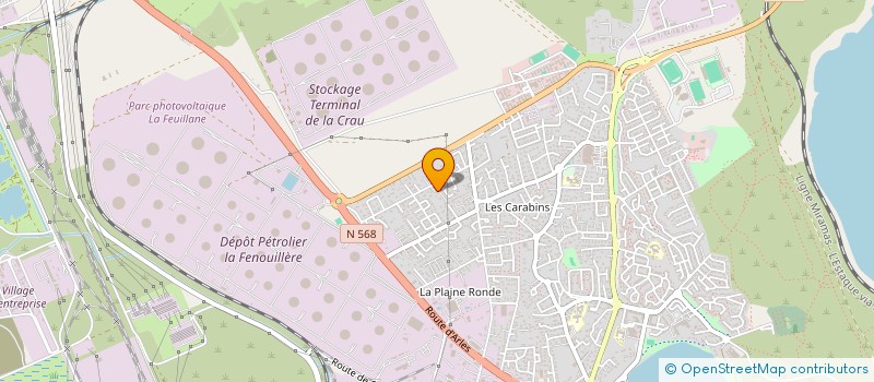 localisation de l'entreprise MONSIEUR JEAN BAPTISTE MEDINA  FOS-SUR-MER