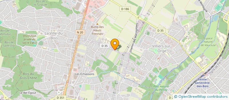 localisation de l'entreprise MONSIEUR JEAN BAPTISTE MELE  BALLAINVILLIERS