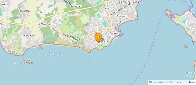 localisation de l'entreprise MONSIEUR JEAN BAPTISTE MEMAIN  LARMOR-PLAGE