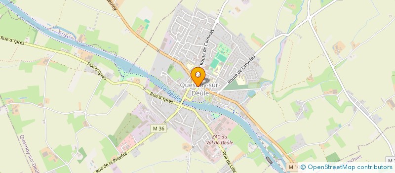 localisation de l'entreprise MONSIEUR JEAN-BAPTISTE MERIAUX à QUESNOY-SUR-DEULE