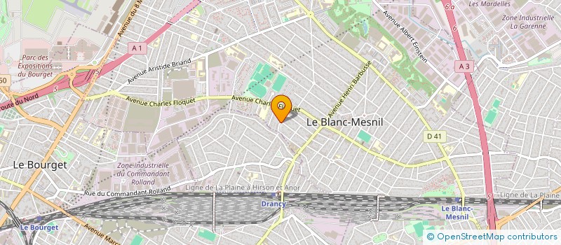 localisation de l'entreprise MONSIEUR JEAN-BAPTISTE MERMIER à LE BLANC-MESNIL
