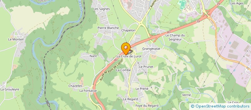 localisation de l'entreprise MONSIEUR JEAN-BAPTISTE MEUNIER à MONISTROL-SUR-LOIRE