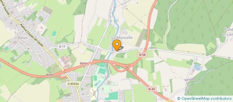 localisation de l'entreprise MONSIEUR JEAN-BAPTISTE MEURILLON à BAZEILLES