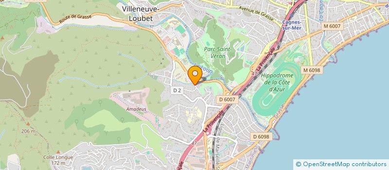 localisation de l'entreprise MONSIEUR JEAN-BAPTISTE MOLL  VILLENEUVE-LOUBET