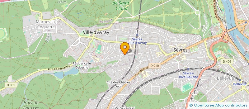 localisation de l'entreprise MONSIEUR JEAN-BAPTISTE MORENO à VILLE-D'AVRAY