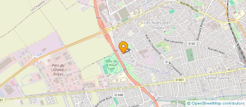 localisation de l'entreprise MONSIEUR JEAN-BAPTISTE MORIN  SAINTE-SAVINE