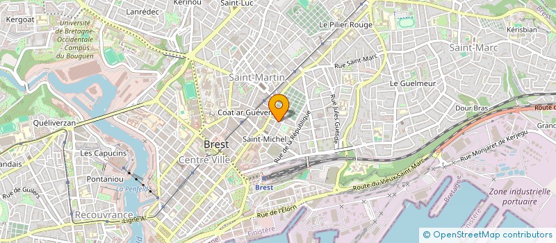 localisation de l'entreprise MONSIEUR JEAN-BAPTISTE MOSINSKI à BREST