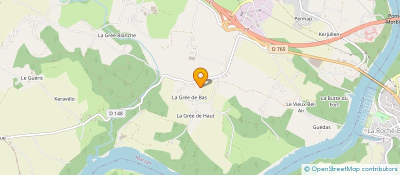 localisation de l'entreprise MONSIEUR JEAN-BAPTISTE MOUREAU  MARZAN