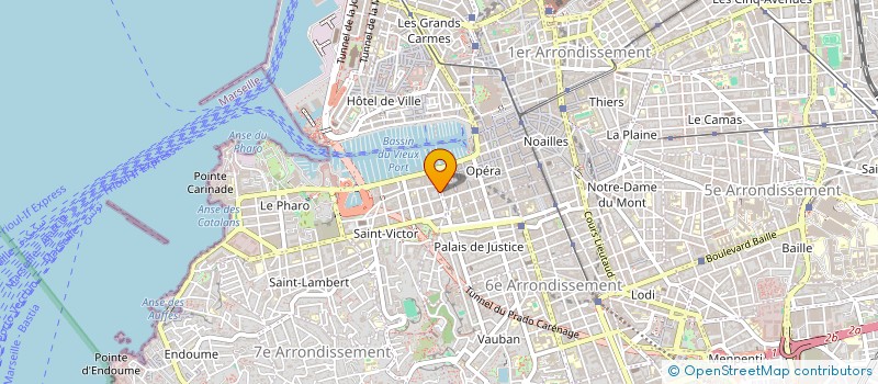 localisation de l'entreprise MONSIEUR JEAN BAPTISTE MOUTTE à MARSEILLE