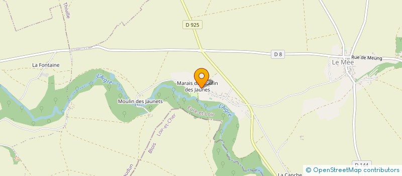 localisation de l'entreprise MONSIEUR JEAN BAPTISTE MULLOT à CLOYES-LES-TROIS-RIVIERES