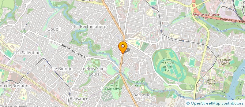 localisation de l'entreprise MONSIEUR JEAN-BAPTISTE NAKAD  ORVAULT