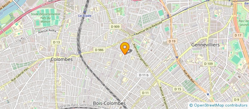 localisation de l'entreprise MONSIEUR JEAN-BAPTISTE NICOLAS à BOIS-COLOMBES