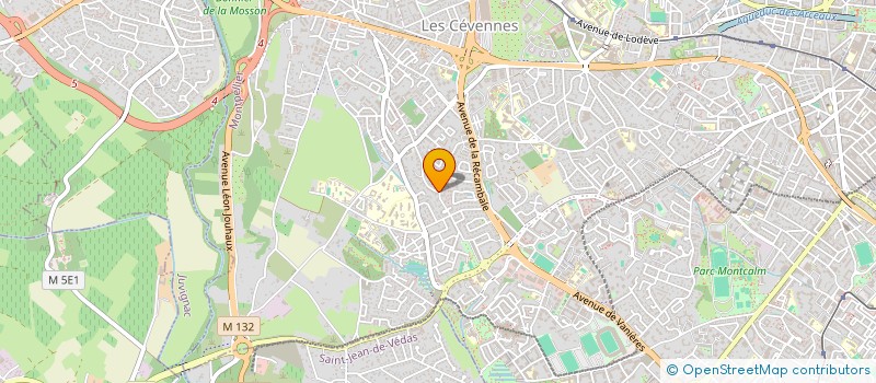 localisation de l'entreprise MONSIEUR JEAN BAPTISTE PACE à MONTPELLIER