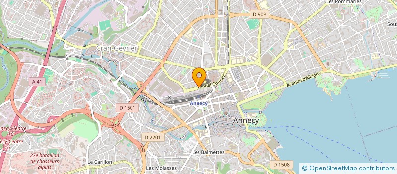 localisation de l'entreprise MONSIEUR JEAN-BAPTISTE PAILLER à ANNECY