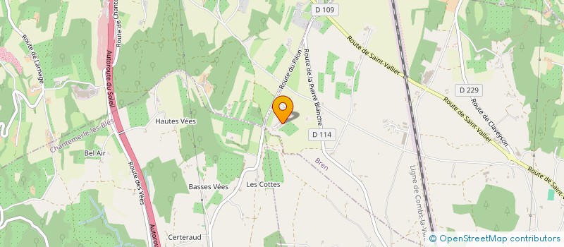 localisation de l'entreprise MONSIEUR JEAN BAPTISTE PALISSE  BREN