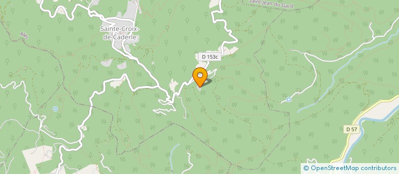 localisation de l'entreprise MONSIEUR JEAN-BAPTISTE PELADAN  SAINTE-CROIX-DE-CADERLE